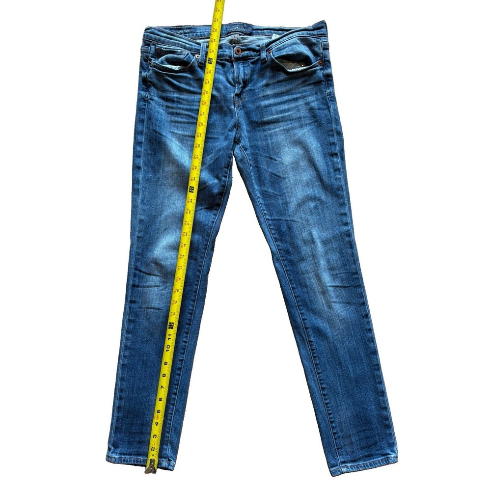 Lucky Brand Charlie Skinny Jeans Womens 12/31 Light Wash Blue Denim Slim Fit